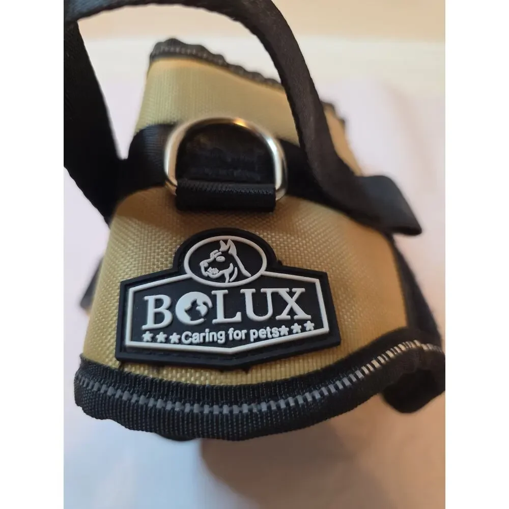 Small Puppy Dog Tan Harness By Bolux | Adjustible Reflective